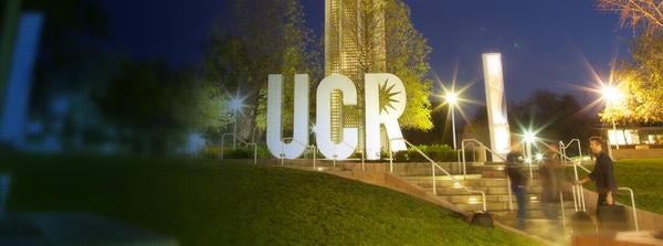 UCR sculpture on Campus